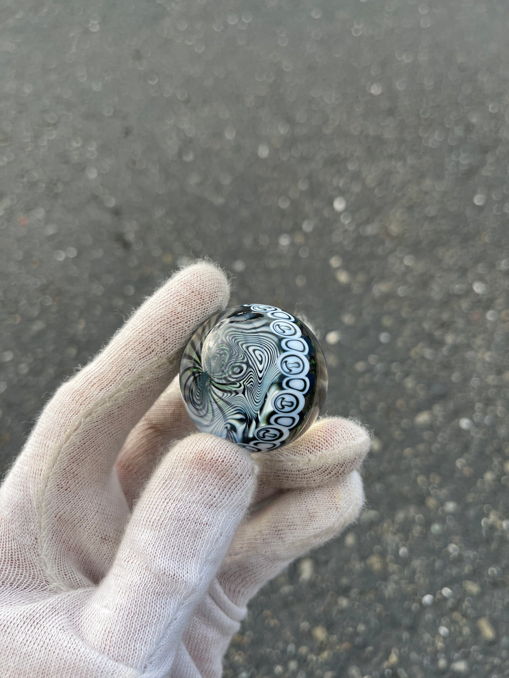 UV Linework Dot Stack and Millie Marble By Kyle Melts and ESP Glass