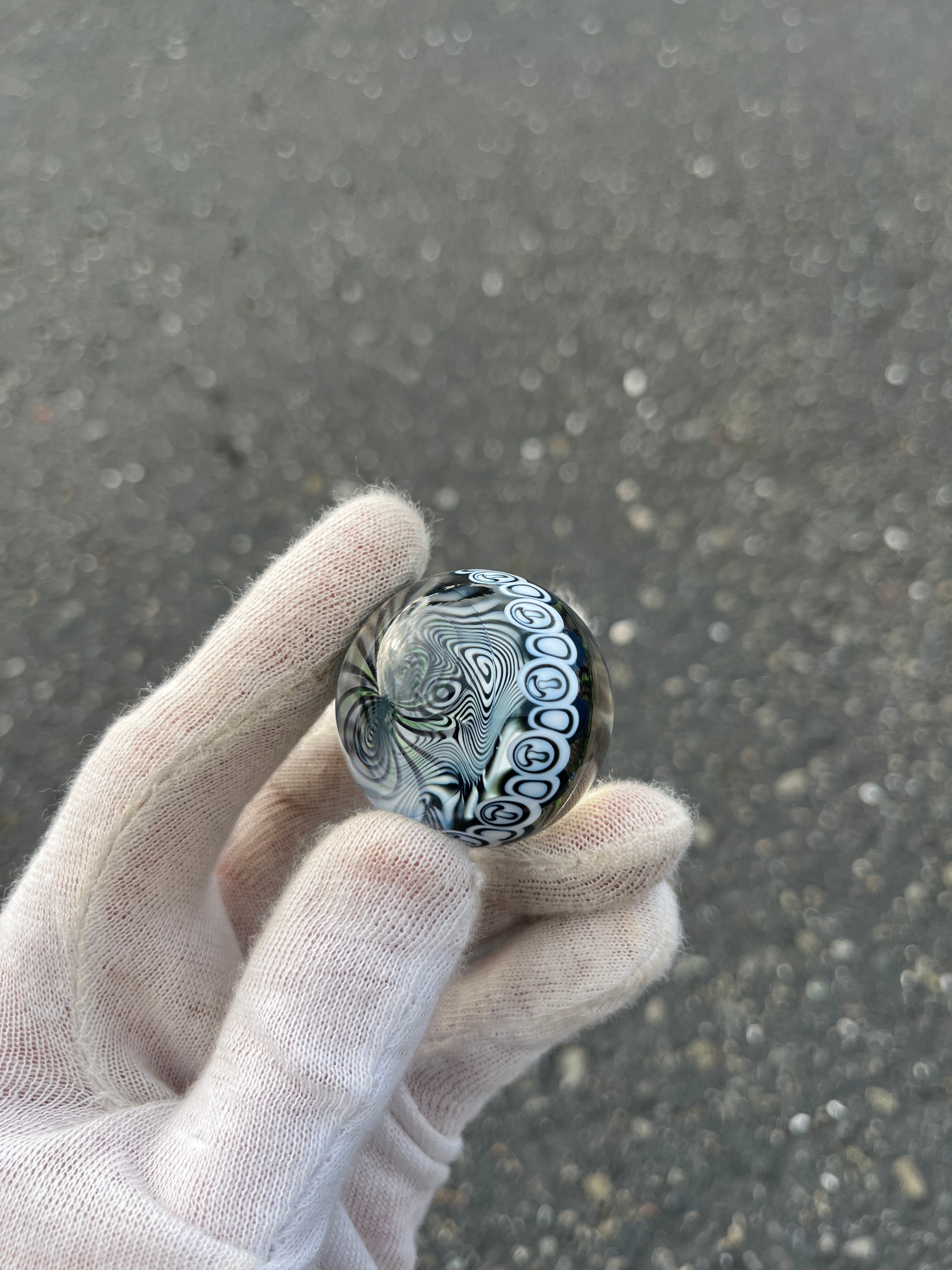 UV Linework Dot Stack and Millie Marble By Kyle Melts and ESP Glass