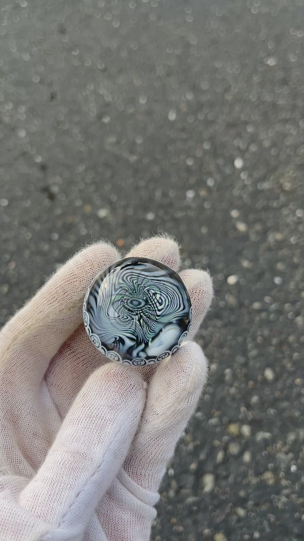 UV Linework Dot Stack and Millie Marble By Kyle Melts and ESP Glass