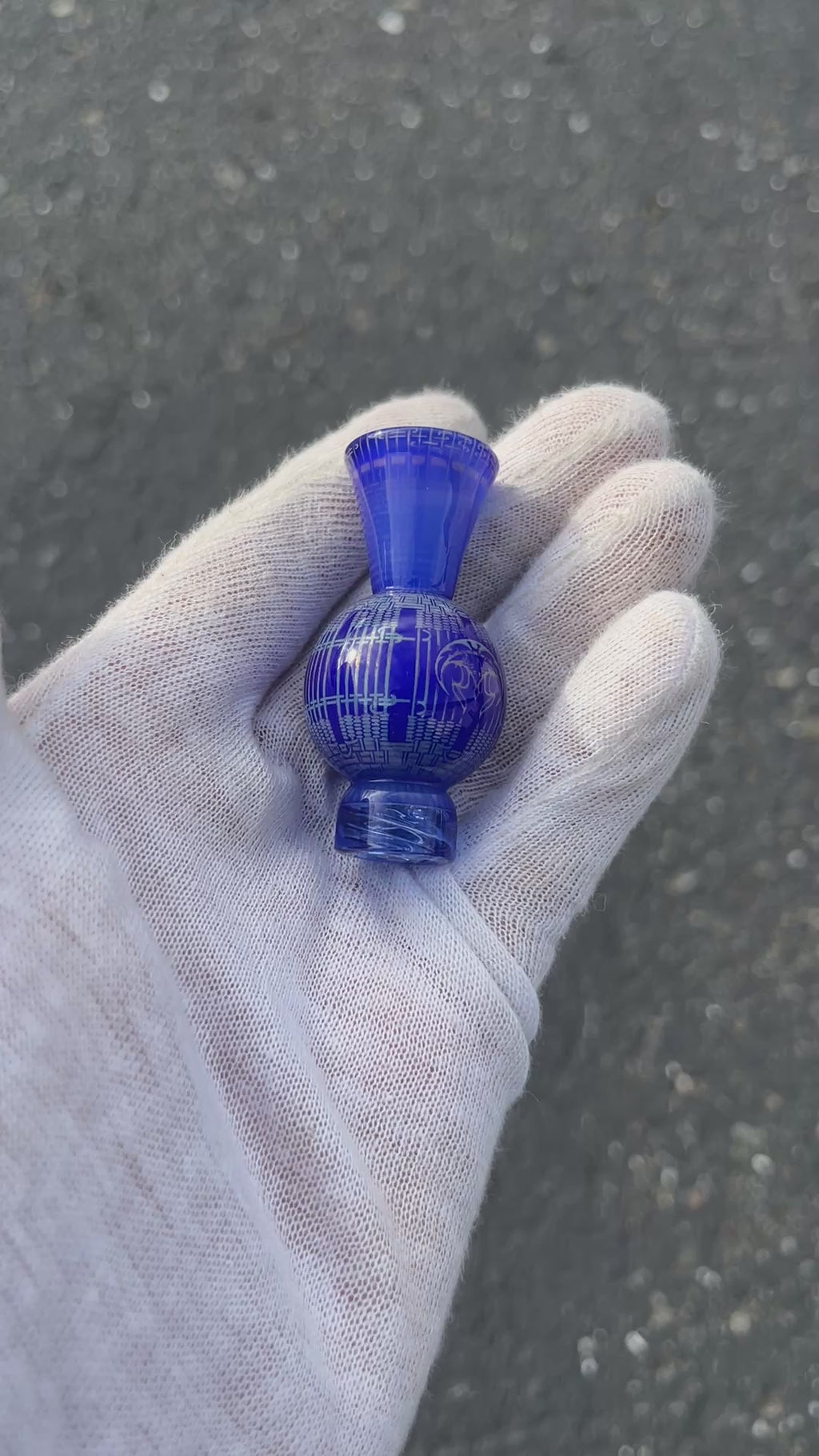 Mothership Hologram Bubble Spin Cap