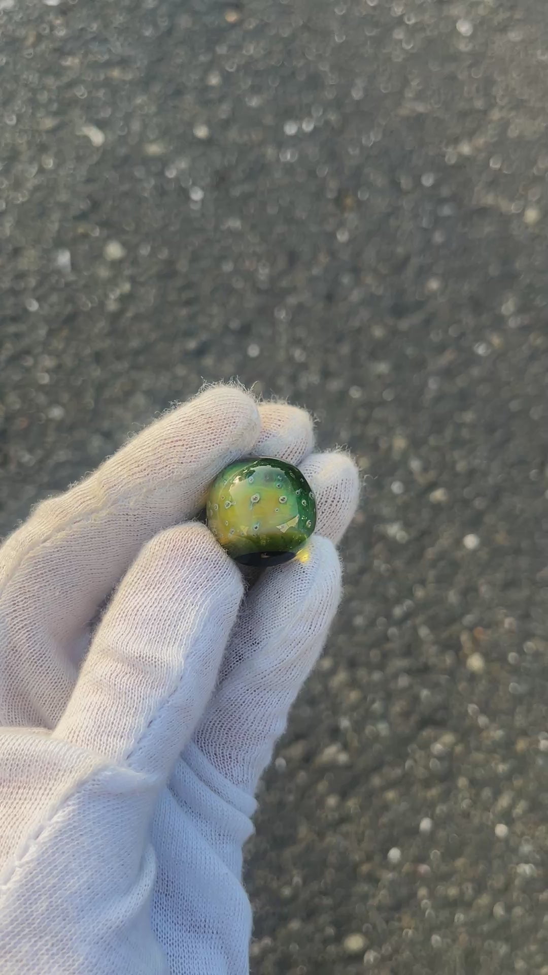 Yellow/Green Eyeball By Steve H.