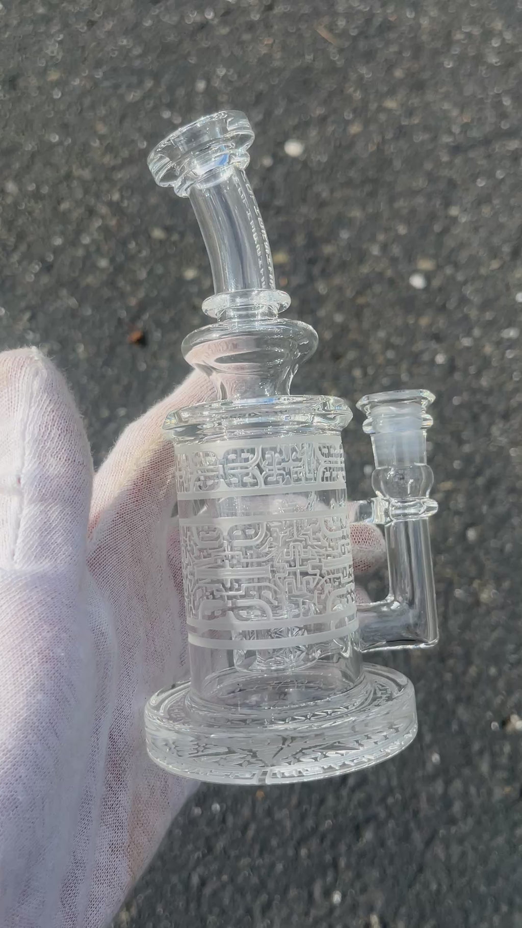 Mothership Carved Clear Torus