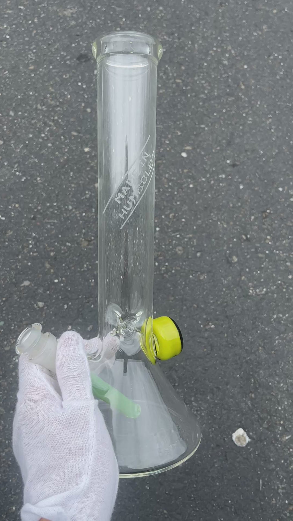 Leaf Skate Wheel Beaker By JWorthit and Mr. Gray