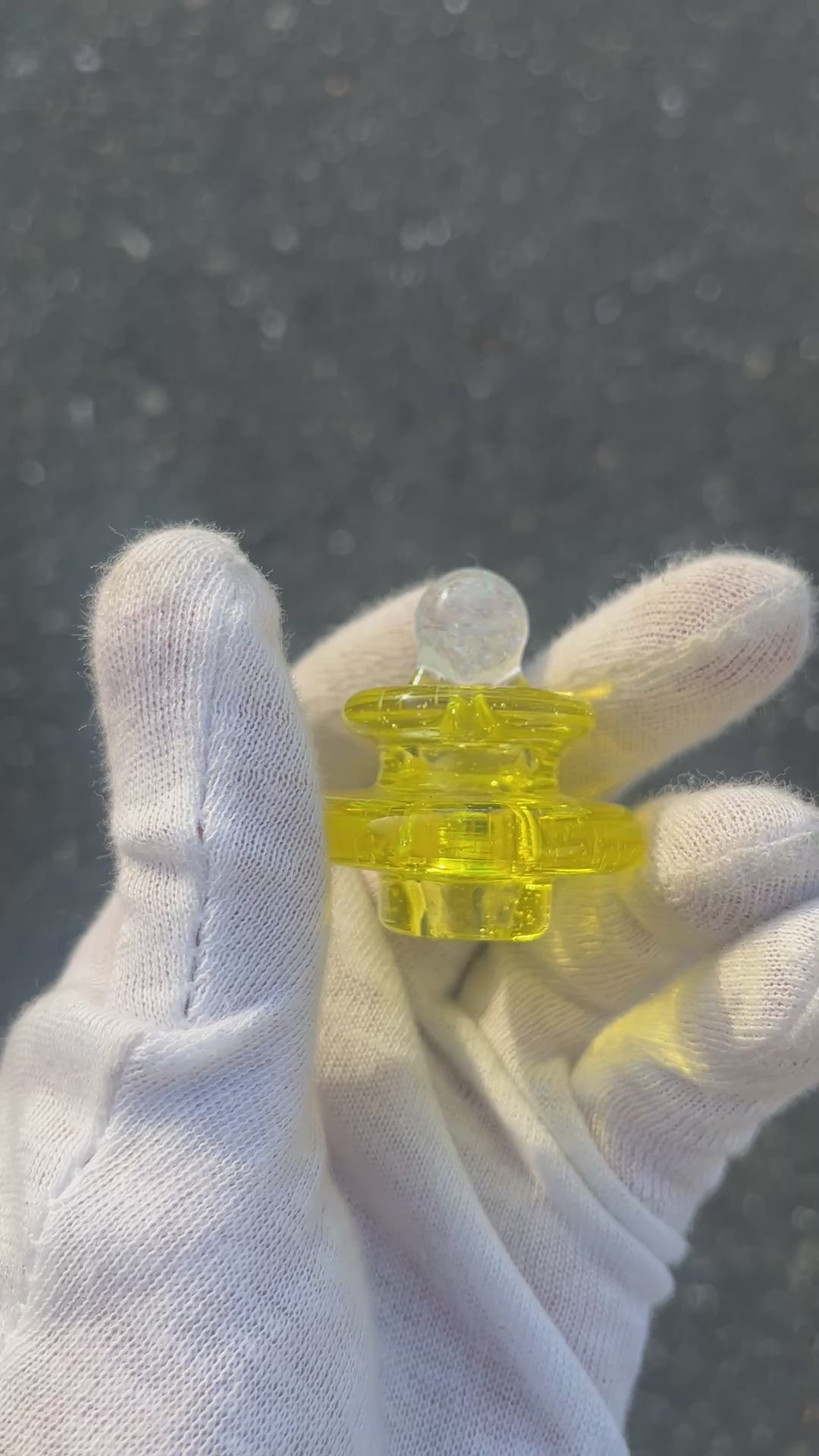 Yellow Bucket Cap By Domer Glass
