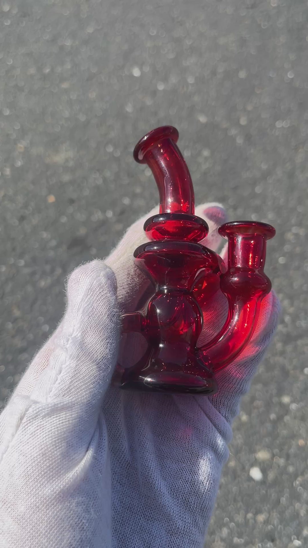 Mini Recycler By Silva Works Glass