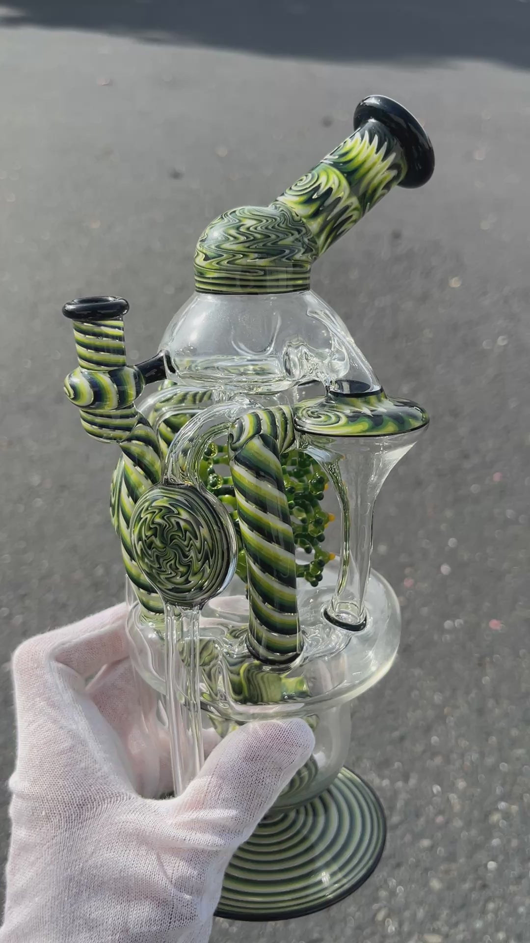 Vortex By Dan Hoffman and Cameron Burns Glass